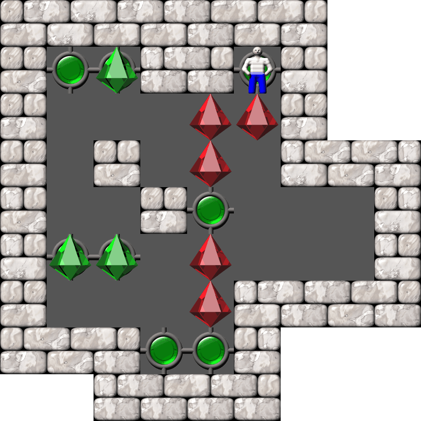 Sokoban Ionic Catalysts level 94